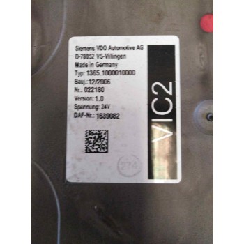 Recambio de modulo electronico para daf serie xf105.xxx fsa 4x2 super-space-cab referencia OEM IAM 1639082  