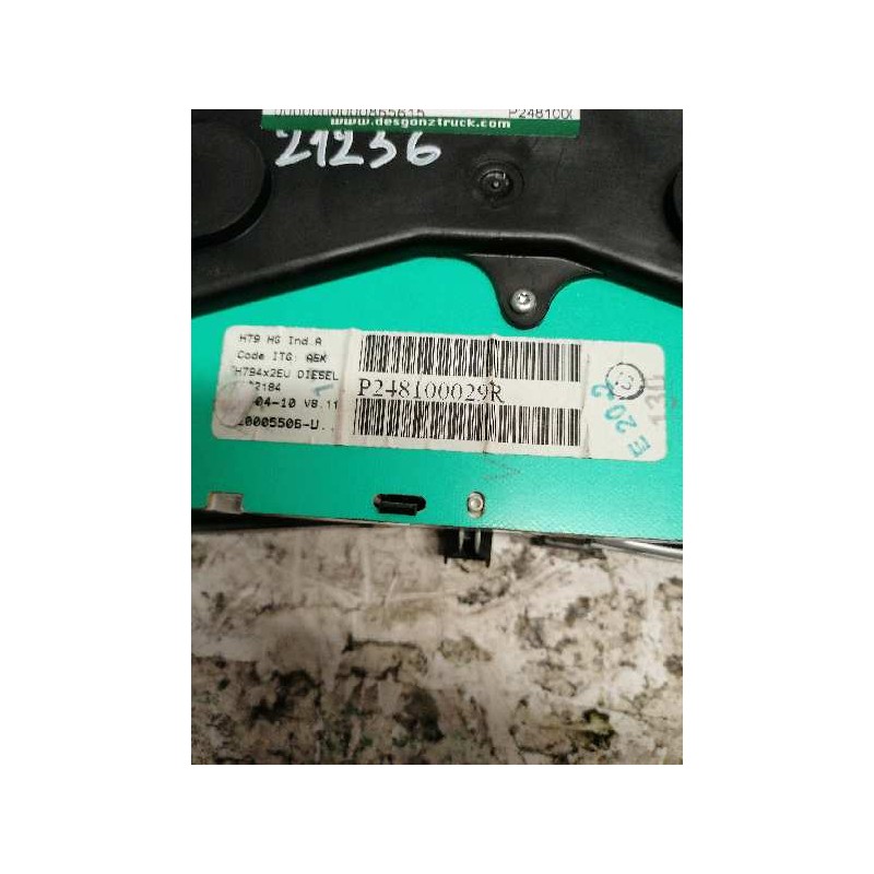 Recambio de cuadro instrumentos para dacia duster ambiance 4x2 referencia OEM IAM P248100029R - Gris 3