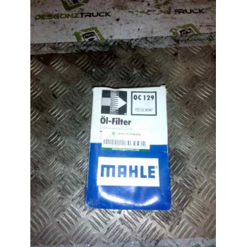 FILTRO ACEITE OC129 MARCA:MAHLE 