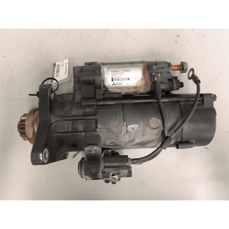 Recambio de motor arranque para renault serie t 12.8 diesel referencia OEM IAM 23261938 MARCA:MITSUBHISI - Blanco