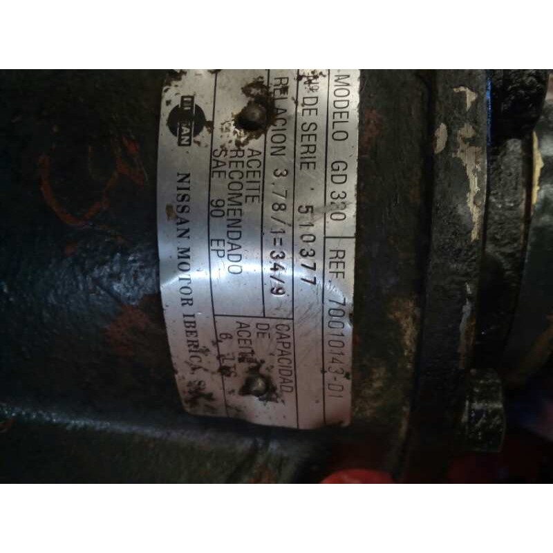 Recambio de grupo para nissan trucks l80.09 bomba rotativa con compresor referencia OEM IAM GD320 510377 RATIO= 3.78/1=34/9 2