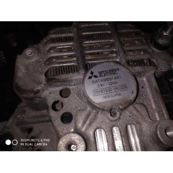 Recambio de alternador para renault midlum fg xxx.12    e5 cabina para dormir referencia OEM IAM A4TA8691AM 2018153201 