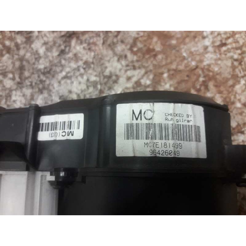 Recambio de cuadro instrumentos para chevrolet kalos 1.2 se referencia OEM IAM 96426049 MC7E181499 - Negro 4