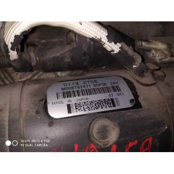 Recambio de motor arranque para renault midlum fg xxx.12    e5 cabina para dormir referencia OEM IAM M008T62471  