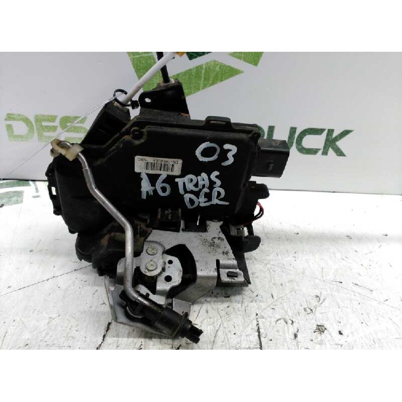 Recambio de cerradura puerta trasera derecha para audi a6 berlina (4b2) 1.9 tdi referencia OEM IAM 4B0839016G 2
