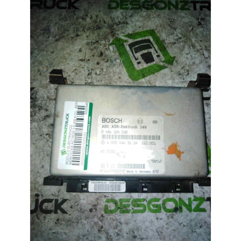 Recambio de modulo electronico para mercedes-benz actros 2-ejes 6-cil. serie/bm 1843 (4x2) om 501 la m (largura mediana) referen