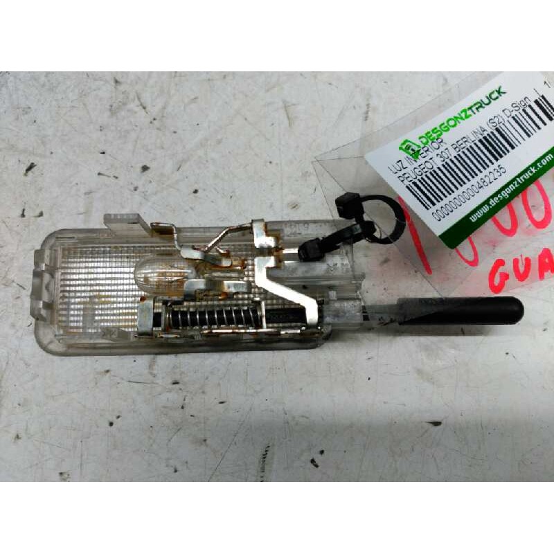 Recambio de luz interior para peugeot 307 (s1) xs referencia OEM IAM  GUANTERA - Gris 2