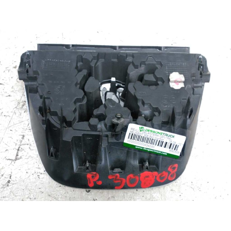 Recambio de rejilla delantera central para peugeot 308 sw confort referencia OEM IAM 9680505177 2