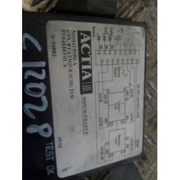 Recambio de modulo electronico para renault midlum fg  xxx.14/c e3 cabina para dormir referencia OEM IAM 5010415050  