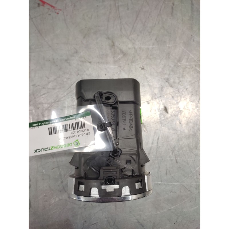 Recambio de difusor calefaccion para peugeot 308 confort referencia OEM IAM 9658515377 - Gris 3