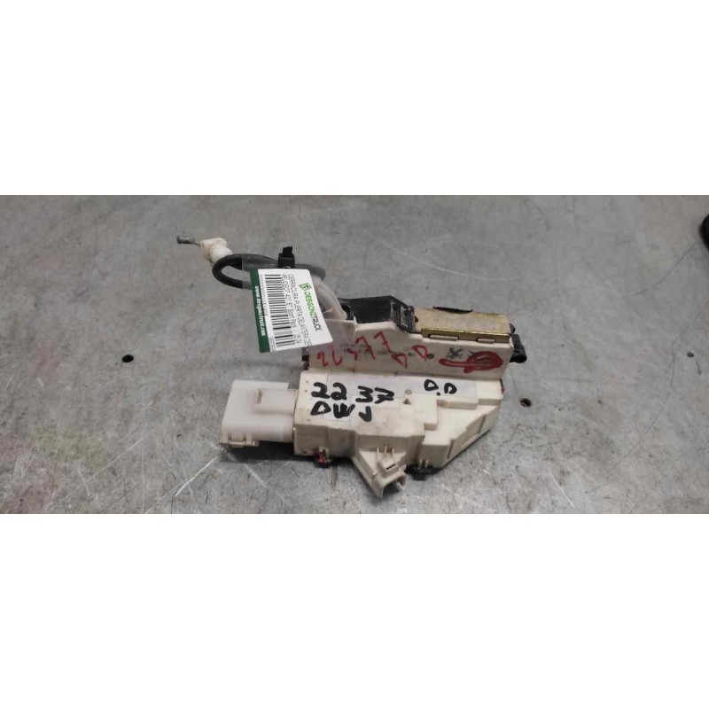 Recambio de cerradura puerta delantera derecha para peugeot 407 st sport pack referencia OEM IAM 9660698180 6 PINS - Negro 2