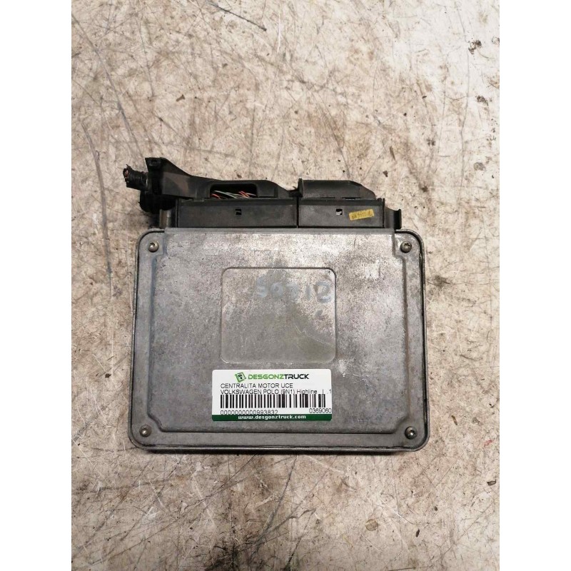 Recambio de centralita motor uce para volkswagen polo (9n1) highline referencia OEM IAM  6160068102 - Azul 3