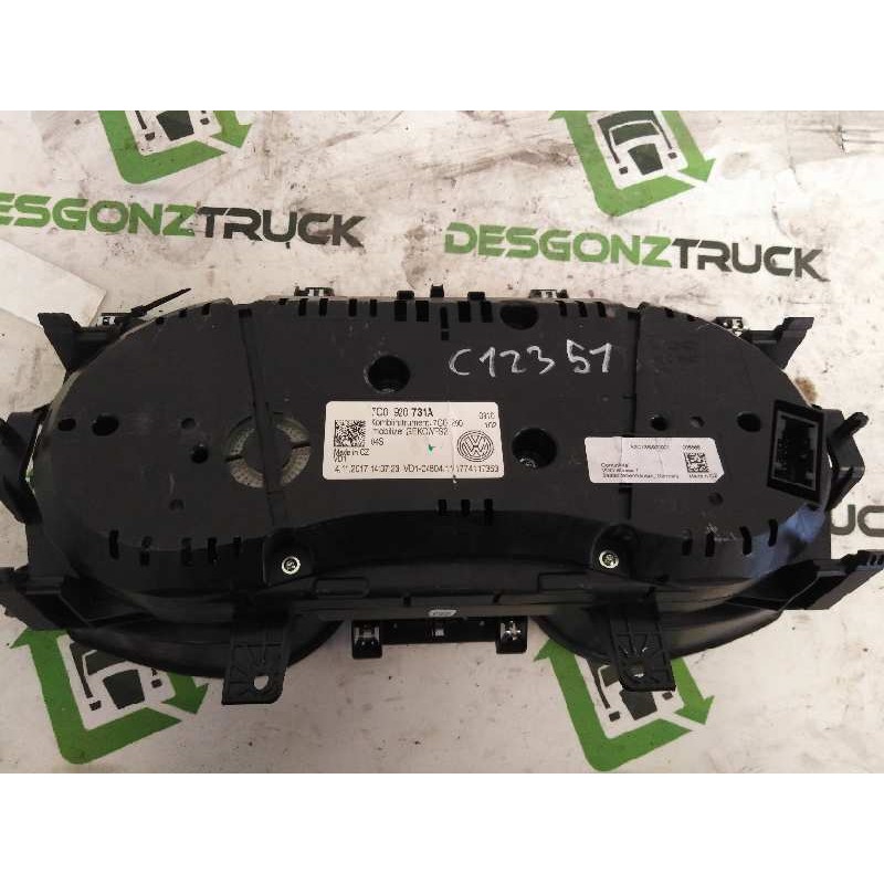 Recambio de cuadro instrumentos para man tge pritsche (uz) pritsche 2.180 4x4 referencia OEM IAM 7C0920731A - Blanco 2