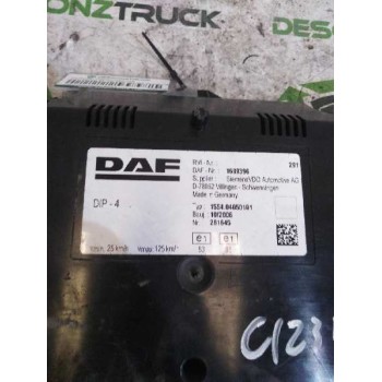 Recambio de cuadro instrumentos para daf serie xf105.xxx fsa 4x2 space-cab referencia OEM IAM 1699396  