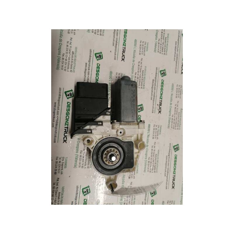 Recambio de motor elevalunas trasero derecho para seat toledo (1m2) select referencia OEM IAM 1J4959812C 9776101438203 18 PINS - Blanco 2