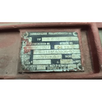 Recambio de caja cambios para iveco serie zeta chasis  (109-14) 101 kkw cabina individual referencia OEM IAM S636 1290052027 