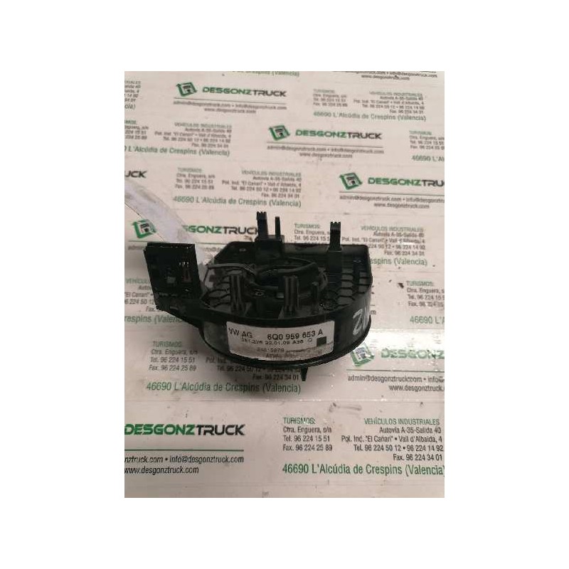 Recambio de anillo airbag para seat ibiza (6l1) cool referencia OEM IAM 6Q0959653A 24315979 6/6 PINS - Negro 2