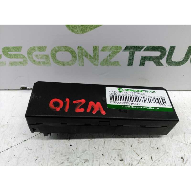 Recambio de caja reles / fusibles para mercedes-benz clase e (w210) berlina 2.3 16v cat referencia OEM IAM A0005400172 2