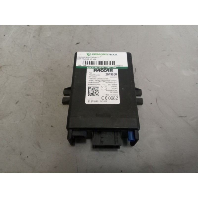 Recambio de modulo electronico para daf trucks xf 106 480 referencia OEM IAM 2049850  