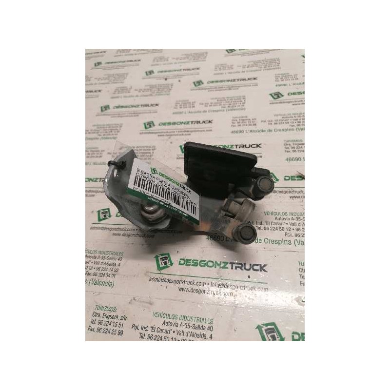 Recambio de bisagra puerta corredera para citroën jumper combi (06.2006) 30 l1h1 hdi 120 club referencia OEM IAM - Blanco 2
