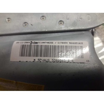 Recambio de airbag lateral delantero derecho para citroën c3 1.4 satisfaction referencia OEM IAM 96462516ZE  