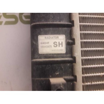 Recambio de radiador agua para chevrolet kalos 1.2 s (d/a) referencia OEM IAM 96443475  