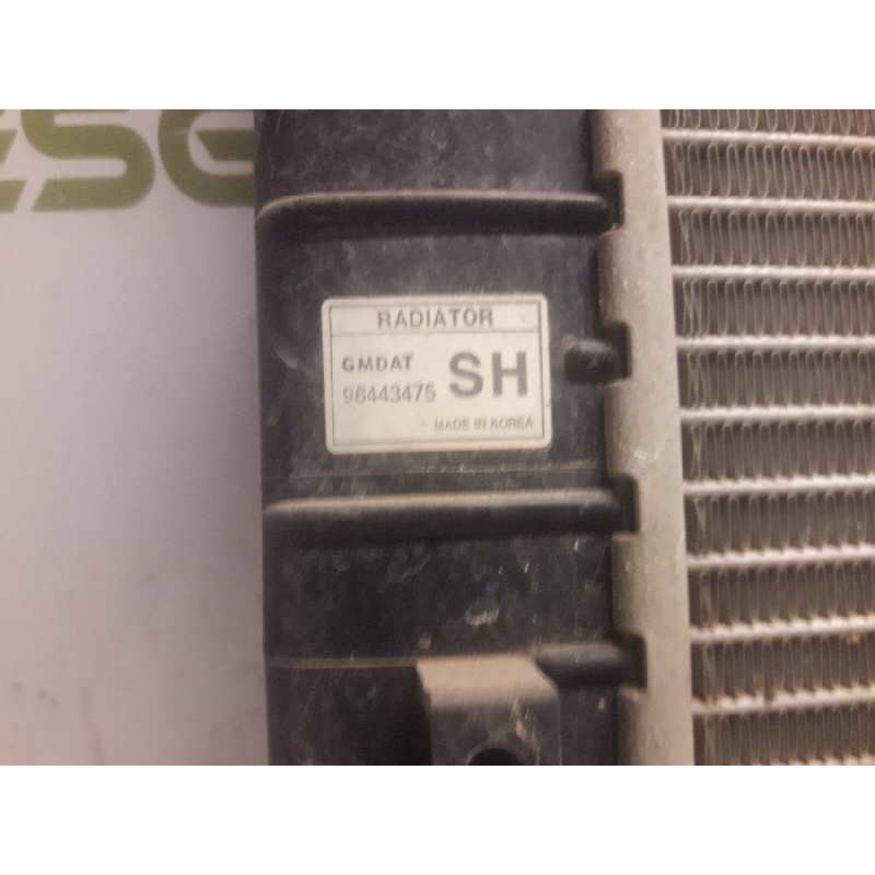 Recambio de radiador agua para chevrolet kalos 1.2 s (d/a) referencia OEM IAM 96443475 - Rojo 2