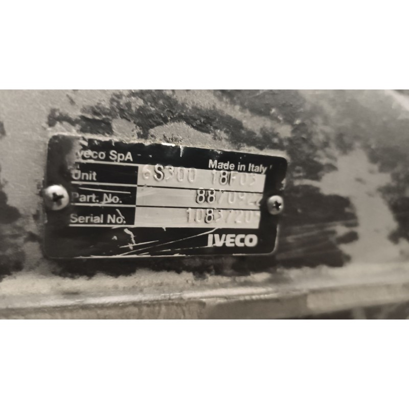 Recambio de caja cambios para iveco daily iv caja/chasis 65c18 referencia OEM IAM 6S300 18F03 8870922 - Gris 2