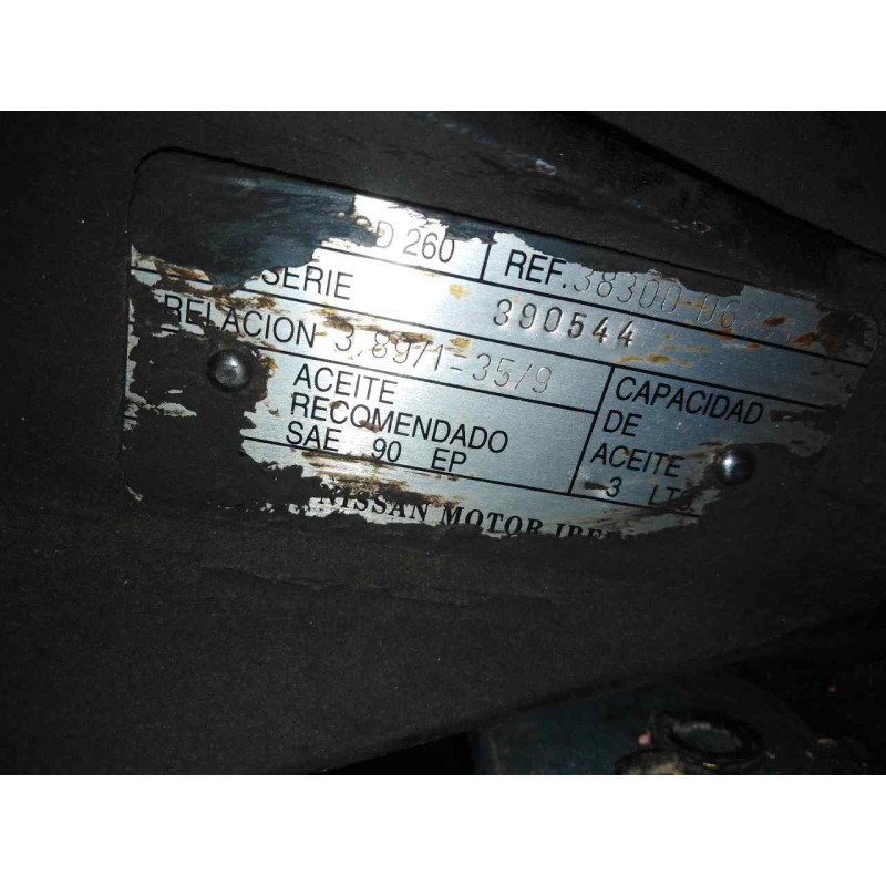 Recambio de grupo para nissan trucks atleon 120 referencia OEM IAM GD260 35/9 19 ESTRIAS PALIER - Gris 2