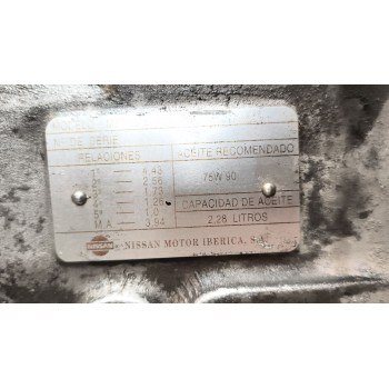 Recambio de caja cambios para nissan trucks eco-t eco- m referencia OEM IAM M525E  