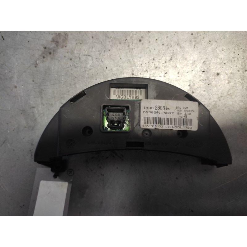 Recambio de pantalla multifuncion para peugeot 807 sv referencia OEM IAM 1496286080 503000170007 6 PINS - Negro 2