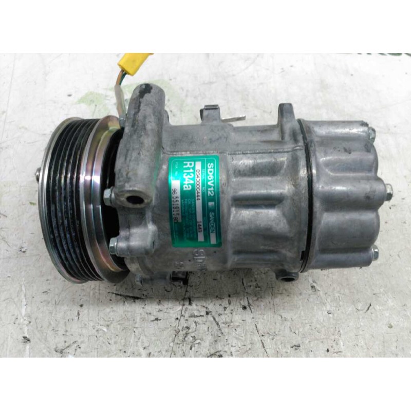 Recambio de compresor aire acondicionado para peugeot 307 (s1) xs referencia OEM IAM 6453KS 6453JL SD6V121449 - Blanco 3