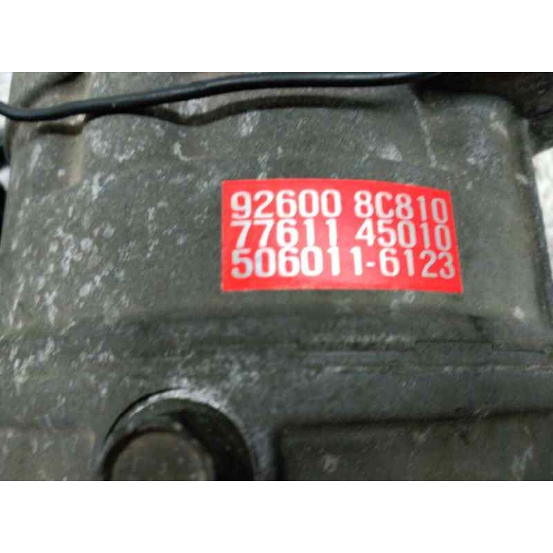 Recambio de compresor aire acondicionado para nissan vanette cargo vanette cargo caja cerrada referencia OEM IAM 665B627664 5062 - Blanco 4