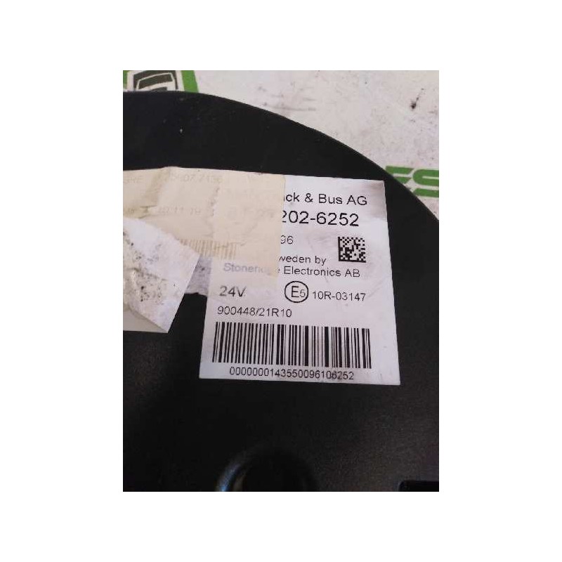 Recambio de cuadro instrumentos para man tgx 18.500 fg / 4x2 ll xl referencia OEM IAM 81272026252 3