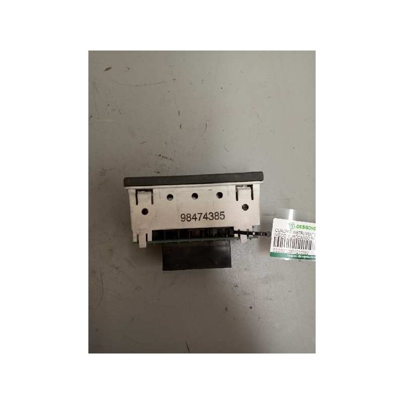 Recambio de cuadro instrumentos para iveco eurocargo fki  (typ 100 e 18) tráfico urbano referencia OEM IAM 98474385 3