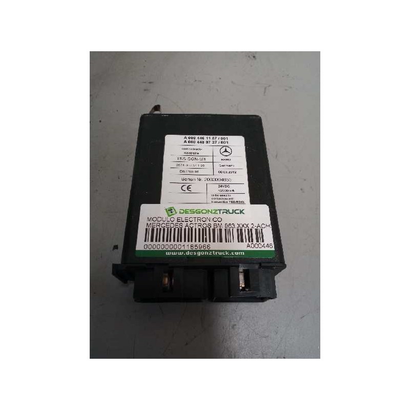 Recambio de modulo electronico para mercedes-benz actros bm 963.xxx 2-achser referencia OEM IAM A0004461137 A0004480737 