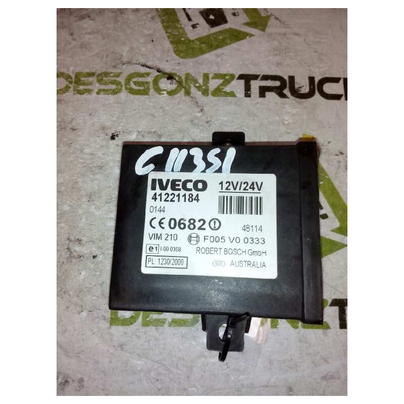 Recambio de modulo electronico para iveco stralis (ad/at) fsa at t / fp - lt 4x2 larga distancia referencia OEM IAM 41221184  CE - Blanco