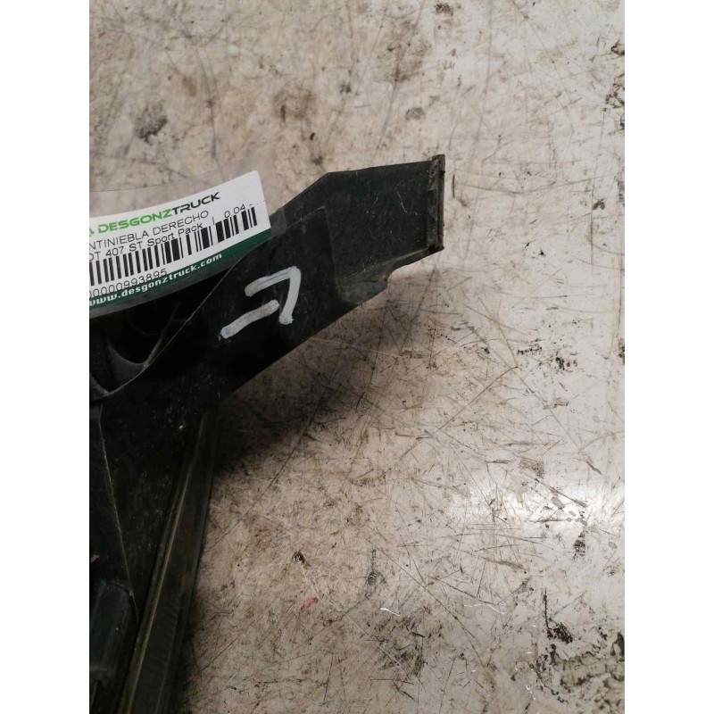 Recambio de faro antiniebla derecho para peugeot 407 st sport pack referencia OEM IAM   2 PINS - Negro 3