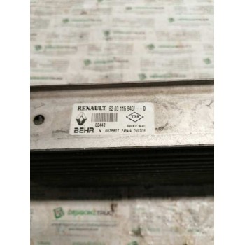 Recambio de intercooler para renault scenic ii adventure by coronel tapiocca referencia OEM IAM 8200115540D  