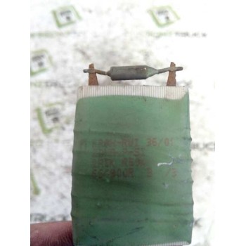 Recambio de resistencia calefaccion para renault mascott fg 130. 35/55/65 cabina individual referencia OEM IAM 654900R  