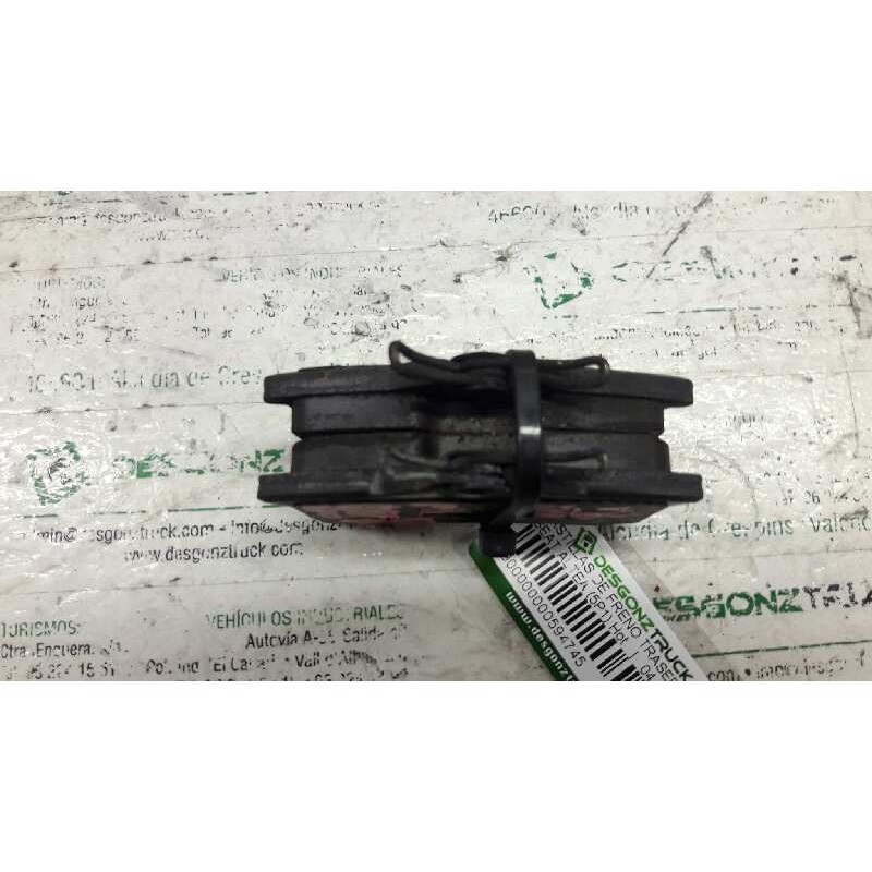 Recambio de pastillas de freno traseras para seat altea (5p1) hot referencia OEM IAM - Azul 2