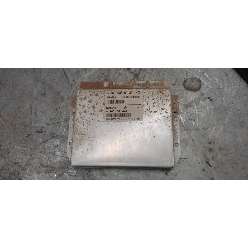 Recambio de centralita abs para mercedes-benz clase a (w168) 1.7 cdi diesel cat referencia OEM IAM 0265109449 0275456032 