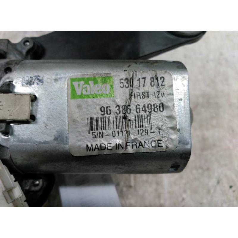 Recambio de motor limpia trasero para peugeot 206 berlina xs referencia OEM IAM 9638664980 6405H8 - Negro 2