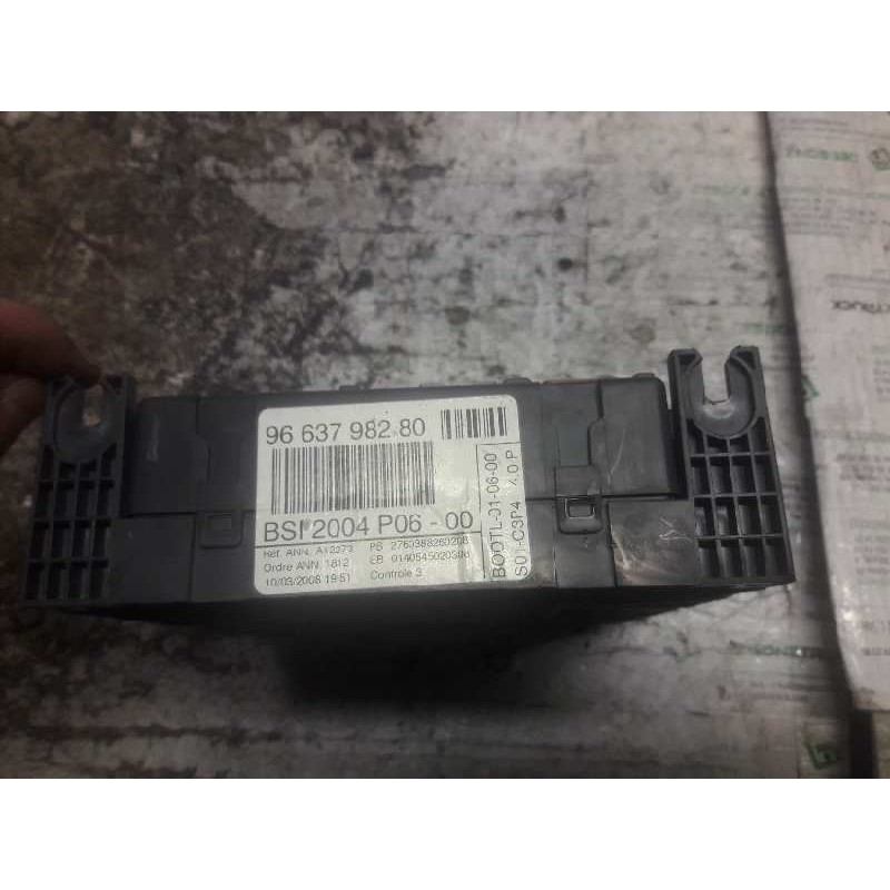 Recambio de caja reles / fusibles para peugeot 207 confort referencia OEM IAM 9663798280 2760388260208 BSI - Gris 2