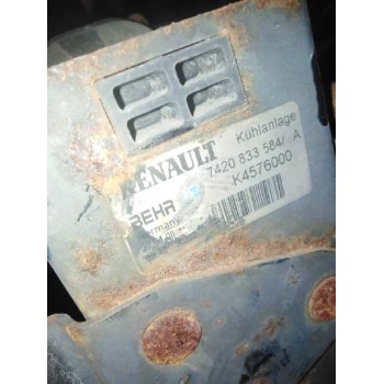 Recambio de radiador agua para renault magnum ab 2005 12.0 diesel referencia OEM IAM 7420833584 K4576000 