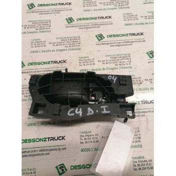 Recambio de maneta interior delantera izquierda para citroën c4 berlina 1.4 16v referencia OEM IAM 96435311VD  