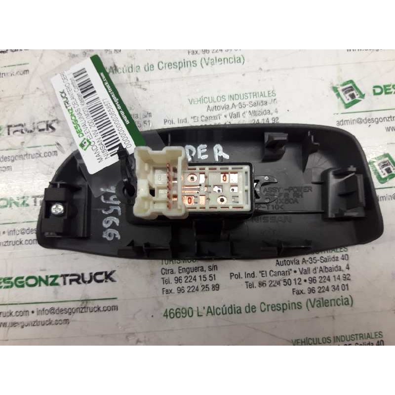 Recambio de mando elevalunas delantero derecho para nissan nv 200 (m20) kasten comfort referencia OEM IAM - Azul 2