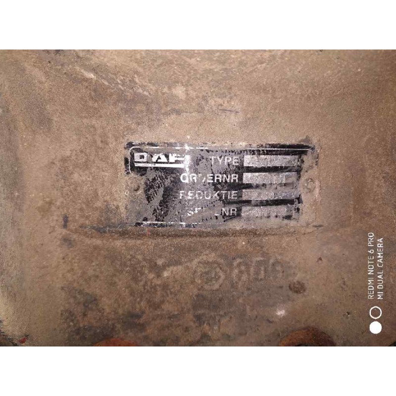Recambio de grupo para daf serie xf105.460 fsa 4x2 space-cab referencia OEM IAM 1347 2.69 3