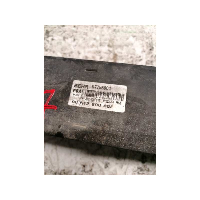 Recambio de intercooler para peugeot 207 rc referencia OEM IAM 9651280680 - Rojo 3