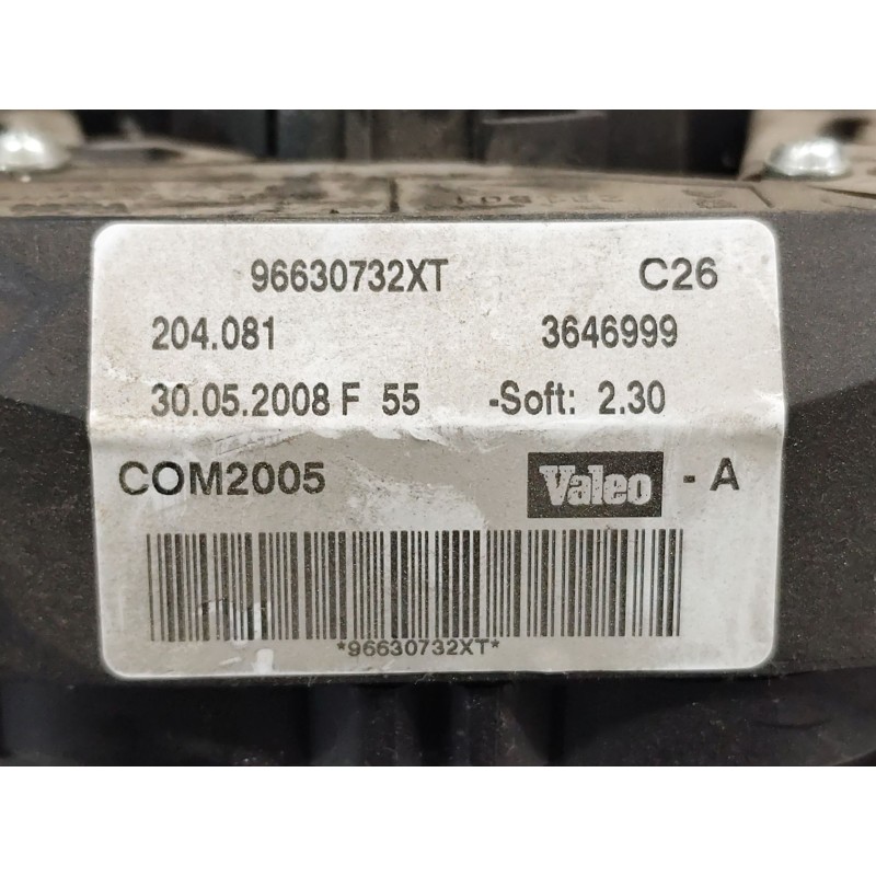 Recambio de mando multifuncion para peugeot 207 urban referencia OEM IAM 96630732XT - Plata 3